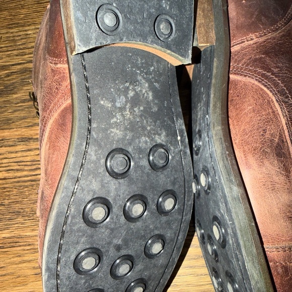 Rhodes Dean Brown Leather Boots for Men, Booty Style Size 8.5 - Picture 5 of 6